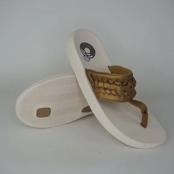 Nike Bella Kai Thong 2 Women Sandals Slide Sport Pale Ivory DS - Picture 10 of 11